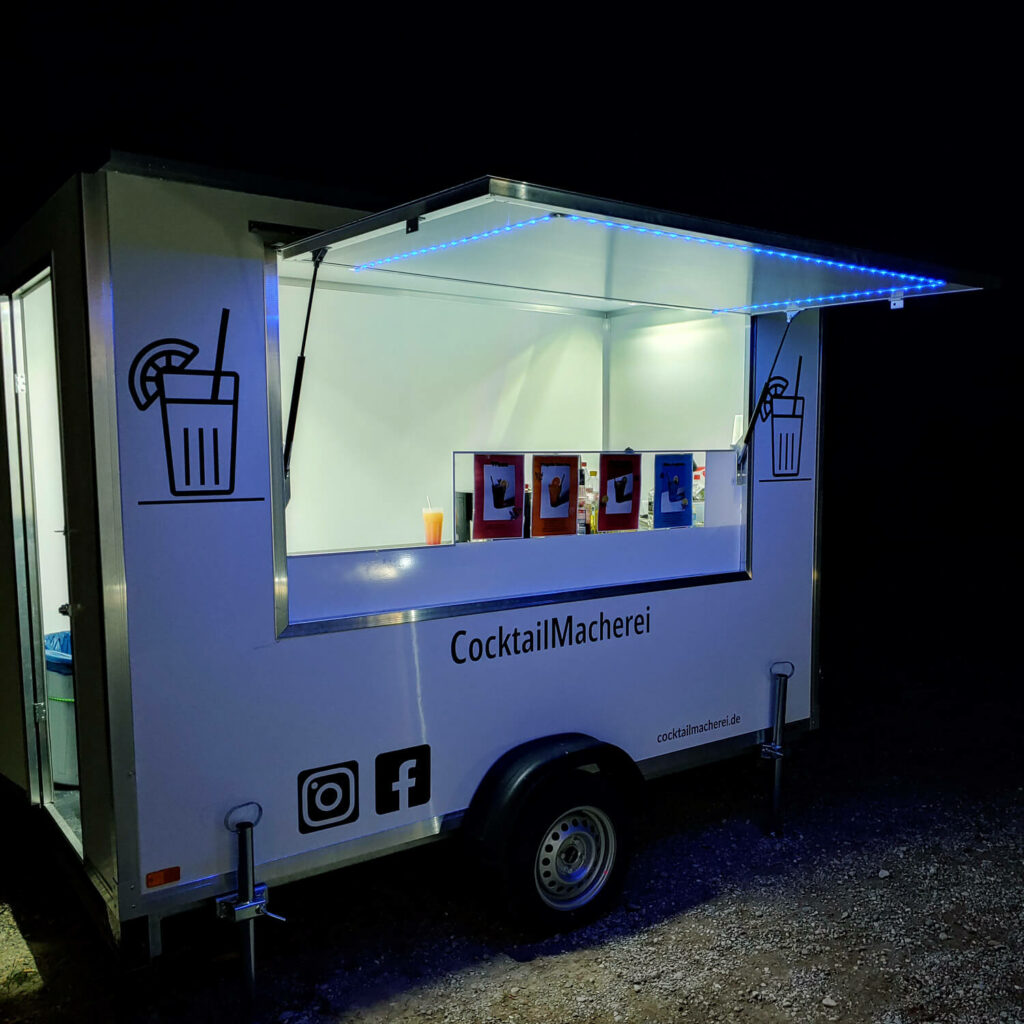 Anhänger mobile Cocktailbar Traunstein